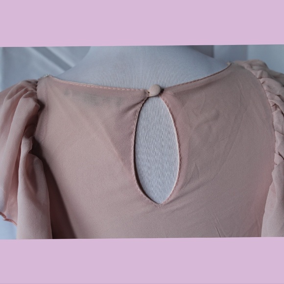 Pink Ruffled Blouse - Picture 4 of 6